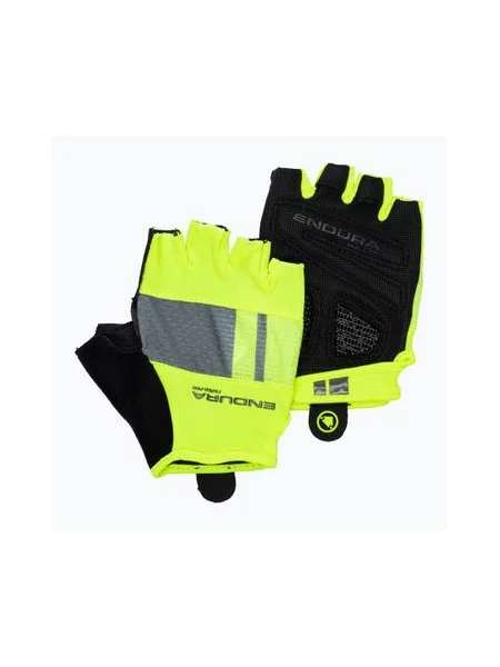 Велосипедні рукавички Endura Aerogel hi-viz жовті