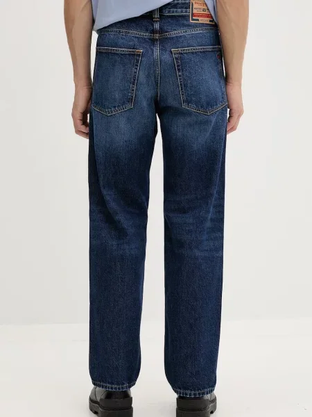 Diesel jeansy regular D-MACS niebieskie