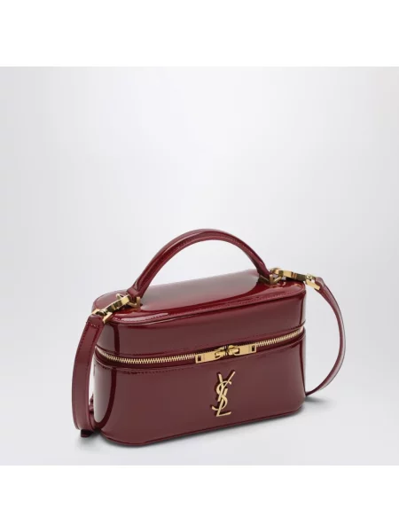 Torebka Saint Laurent skórzana czerwona