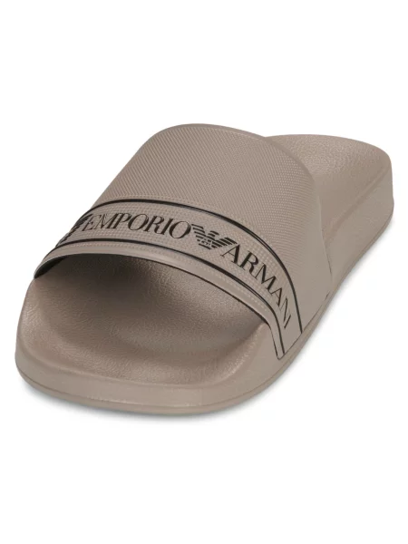 Papuci Ea7 Emporio Armani bej
