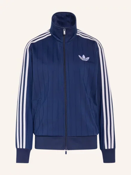 Adidas Originals Bunda Na Trénink Firebird tmavě modrá bílá