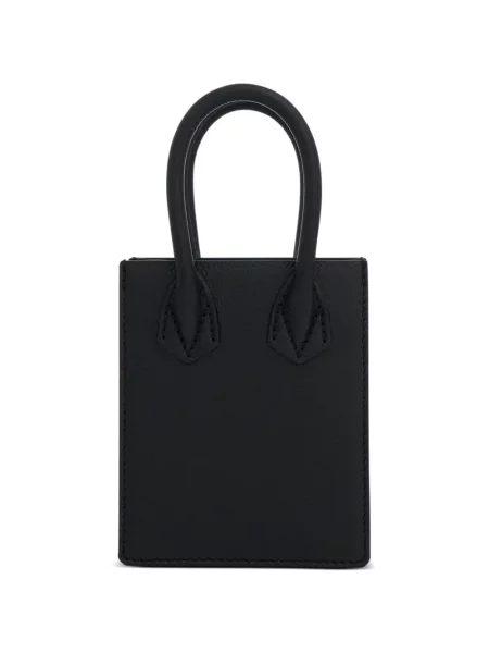 Geantă shopper Moreau din piele negru