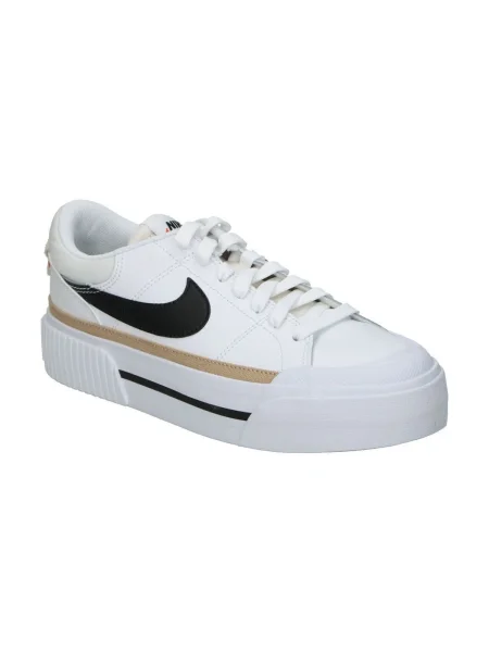 Členkové topánky Nike biela