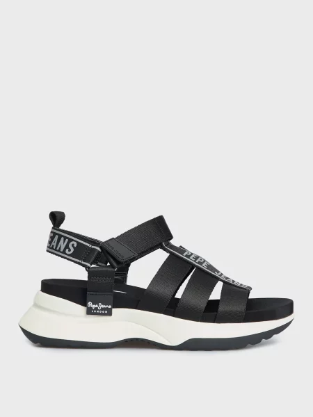 Босоніжки Pepe Jeans чорні