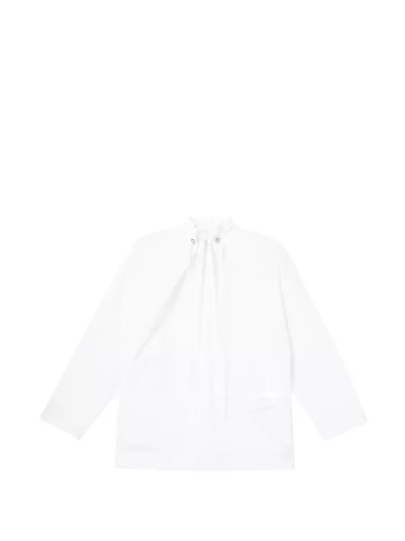 Sznurek ściągający koszula Less biała