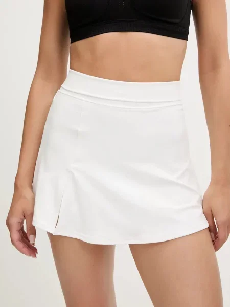 JOYINME spódnica sportowa Shape mini rozkloszowana Shape biały