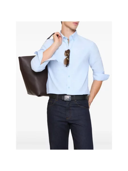 Koszula Burberry niebieska