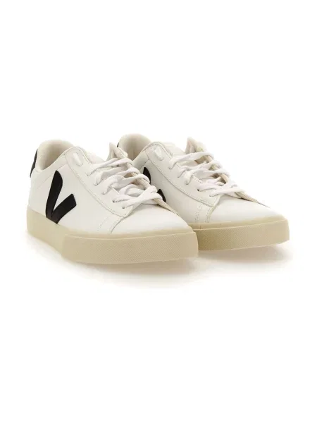 Buty VEJA Campo Leather extra white/black białe