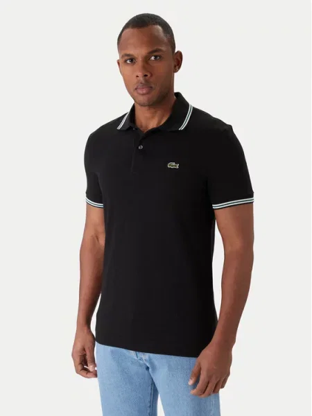 Lacoste Polo czarny