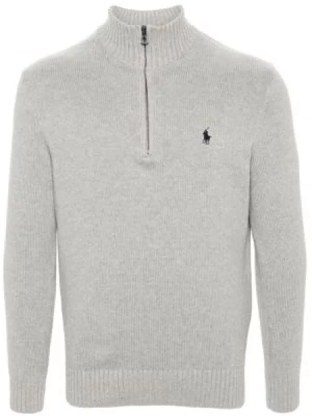 Μακρύς μπλούζα Polo Ralph Lauren με κέντημα πράσινο