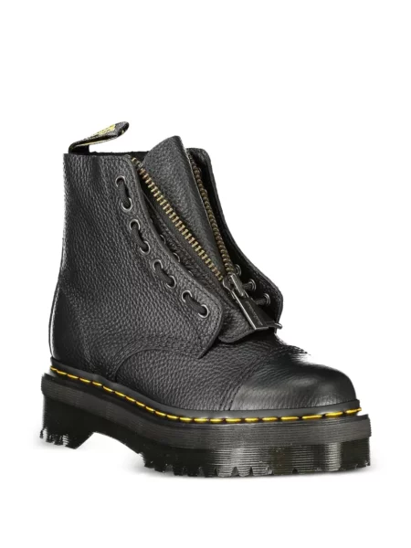 Platform talpú bokacsizma Dr. Martens fekete