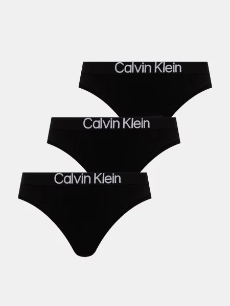 Calvin Klein Underwear tangá dámske čierna