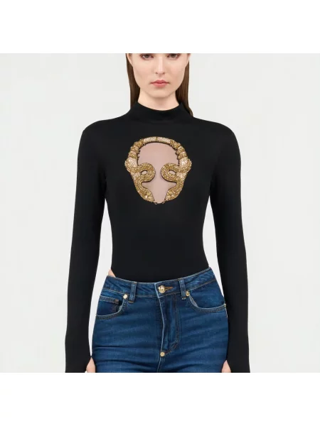 Top Roberto Cavalli czarny