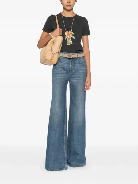 Tricou Chloé cu imagine negru