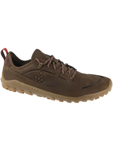 Pantofi Vivobarefoot din piele maro