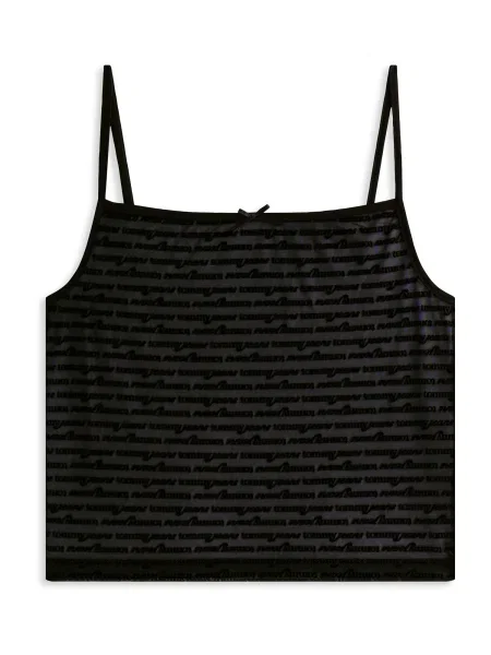 Tommy Jeans Top negru