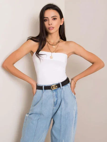 Tricou Fashionhunters alb