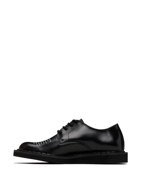 Pantofi derby George Cox cu imagine negru