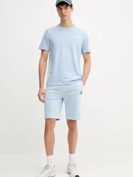 Karl Lagerfeld t-shirt z aplikacją czarny