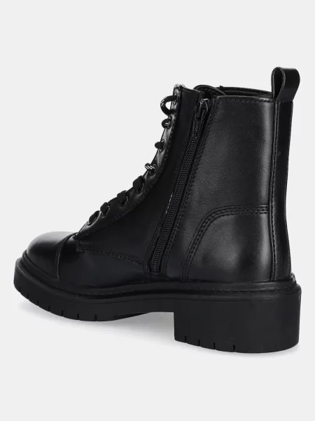 Aldo cizme de piele GOER-IN cu plat negru