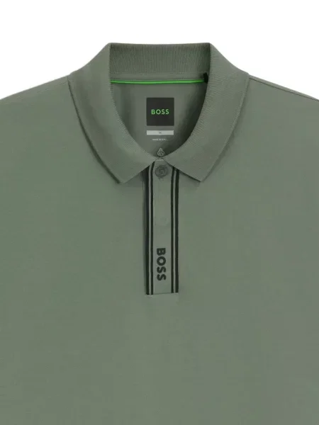 Tricou polo Boss verde