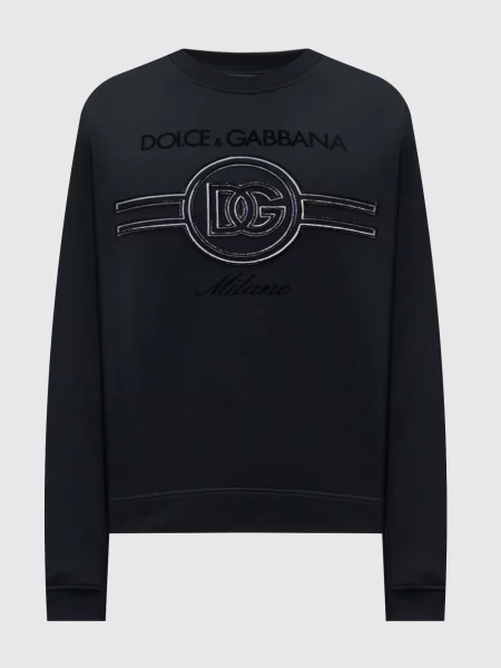 Світшот з логотипом Dolce&gabbana синій
