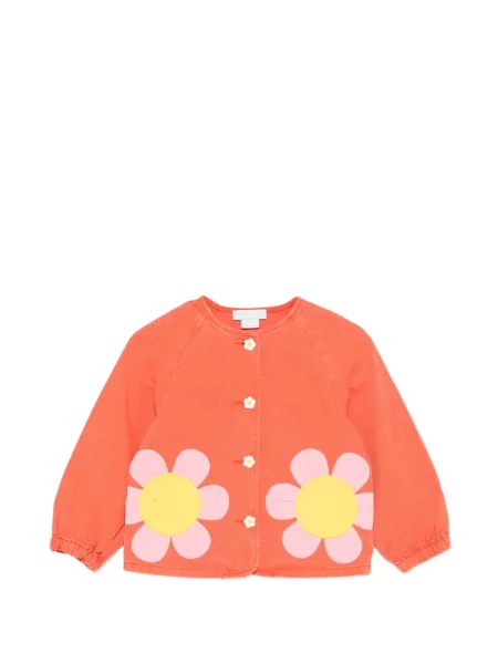 Dětska bunda Stella Mccartney oranžová