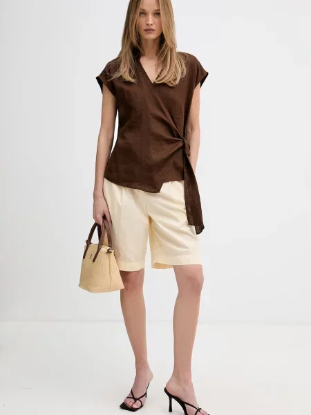 TOMMY HILFIGER Bluză pueblo maro