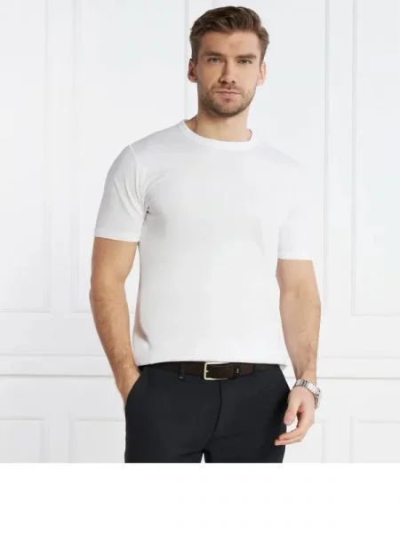 BOSS ORANGE Tricou Tegood alb