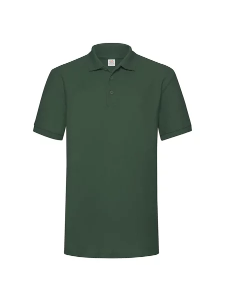 Koszulka Polo O Wysokiej Gramaturze zielona