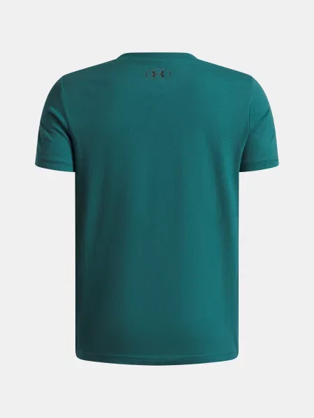 Tricou copii Under Armour galben