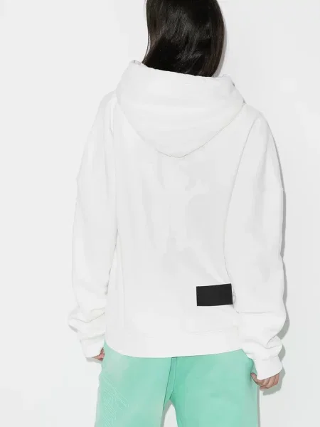 Hoodie We11done λευκό
