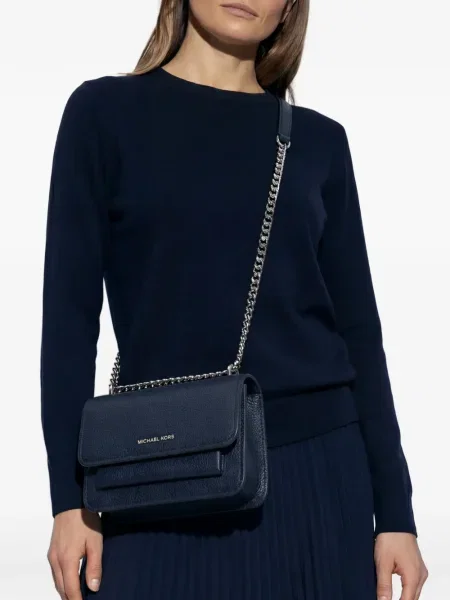 Балеринки Michael Michael Kors с катарама с шипове бяло