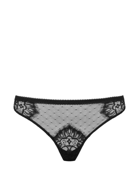 Chiloți briefs Scandale cu model floral negru