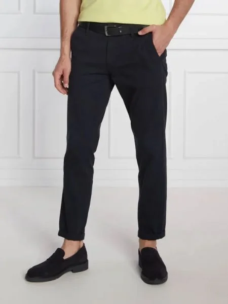 BOSS ORANGE Pantaloni chino Schino Taber | Tapered fit portocaliu