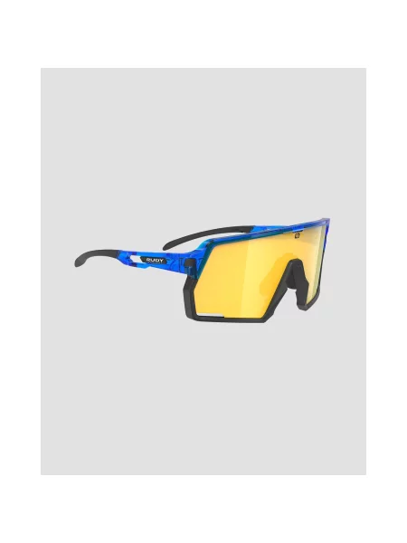 Sluneční brýle Rudy Project Kelion crystal blue gloss/multilaser yellow modré