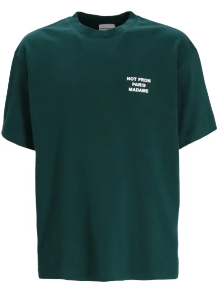 Tricou Drole De Monsieur cu imagine verde