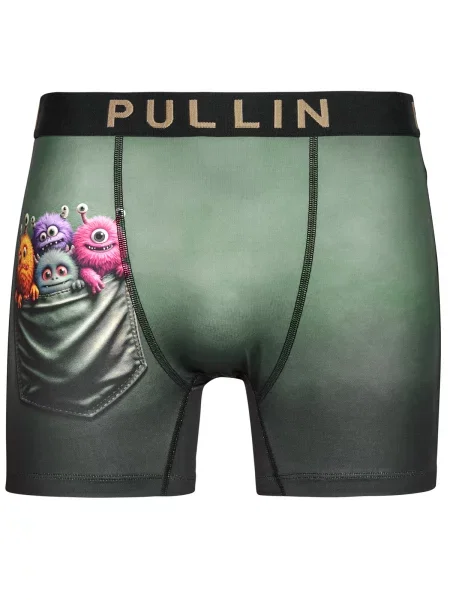 Hlače Pullin zelena