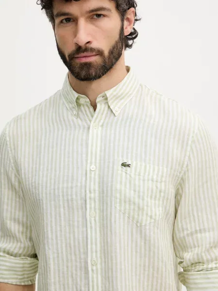 Льняная рубашка Lacoste