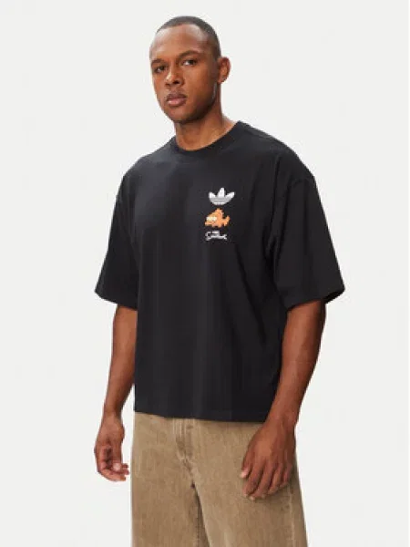 Adidas Majica Blinky Graphic Oversize črna