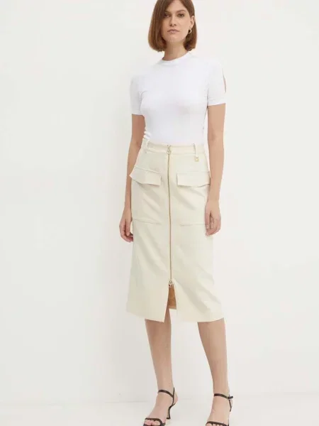 Спідниця Joop! midi пряма бежевий