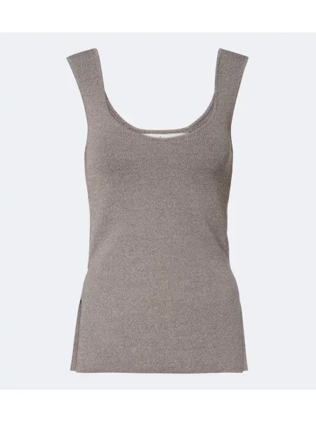 Top Róhe tricotate gri
