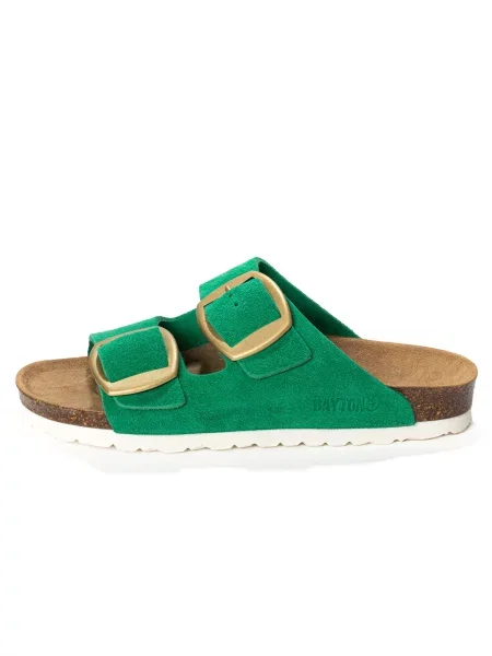 Bayton Šľapky Alicante zlatá zelená