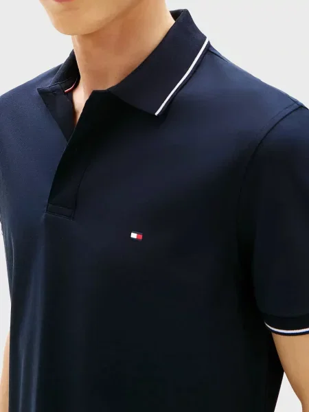 Поло Tommy Hilfiger синее