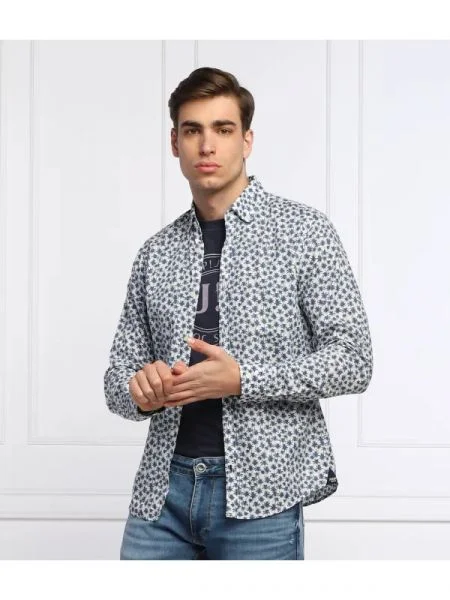 Joop! Jeans De in cămașă 15 | Modern fit alb