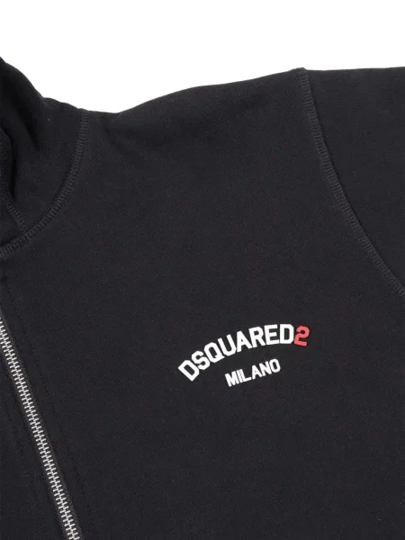 Bluza z kapturem dziecięca Dsquared2 czarna