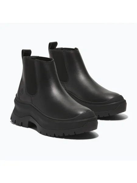 Timberland дамски обувки Roxie Lane Mid Chelsea black full grain черно