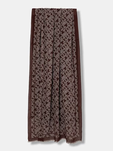 Tommy Hilfiger eleganten šal rjava