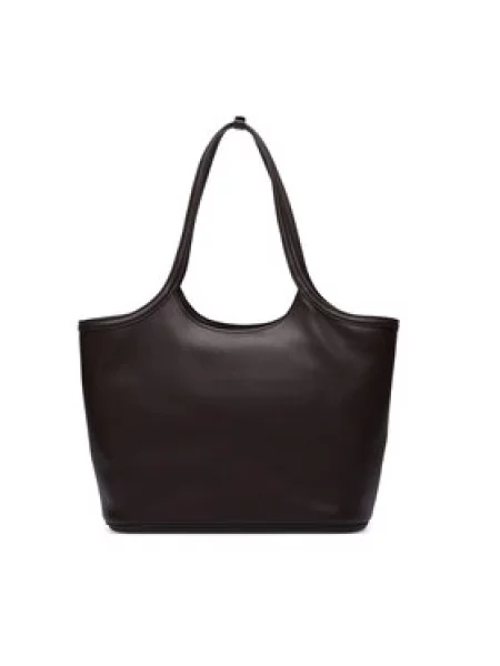 Calvin Klein Rankinė Bold Ck Shopper Vyšninė ruda