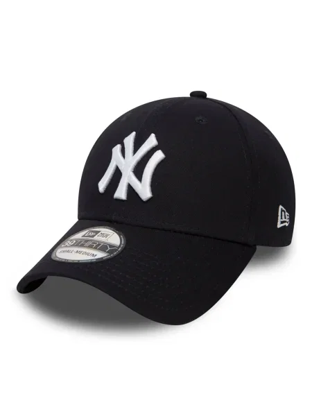 NEW ERA Čiapka New York Yankees Basic námornícka modrá / strieborná biela